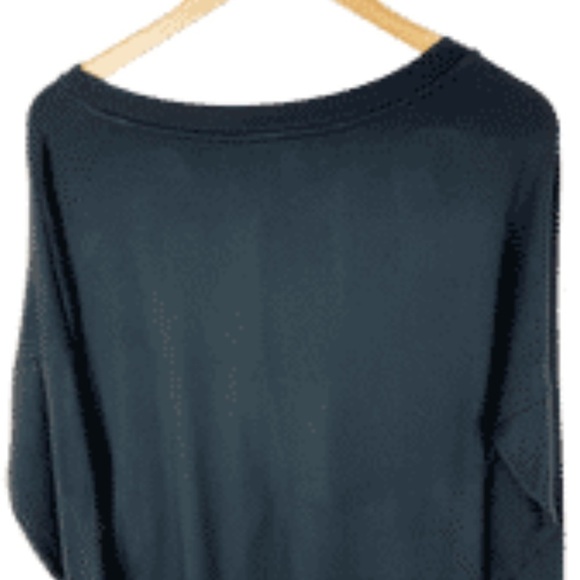 Express Women’s Black Side Lace Up Sweater Knit Tunic Dress - Picture 11 of 16